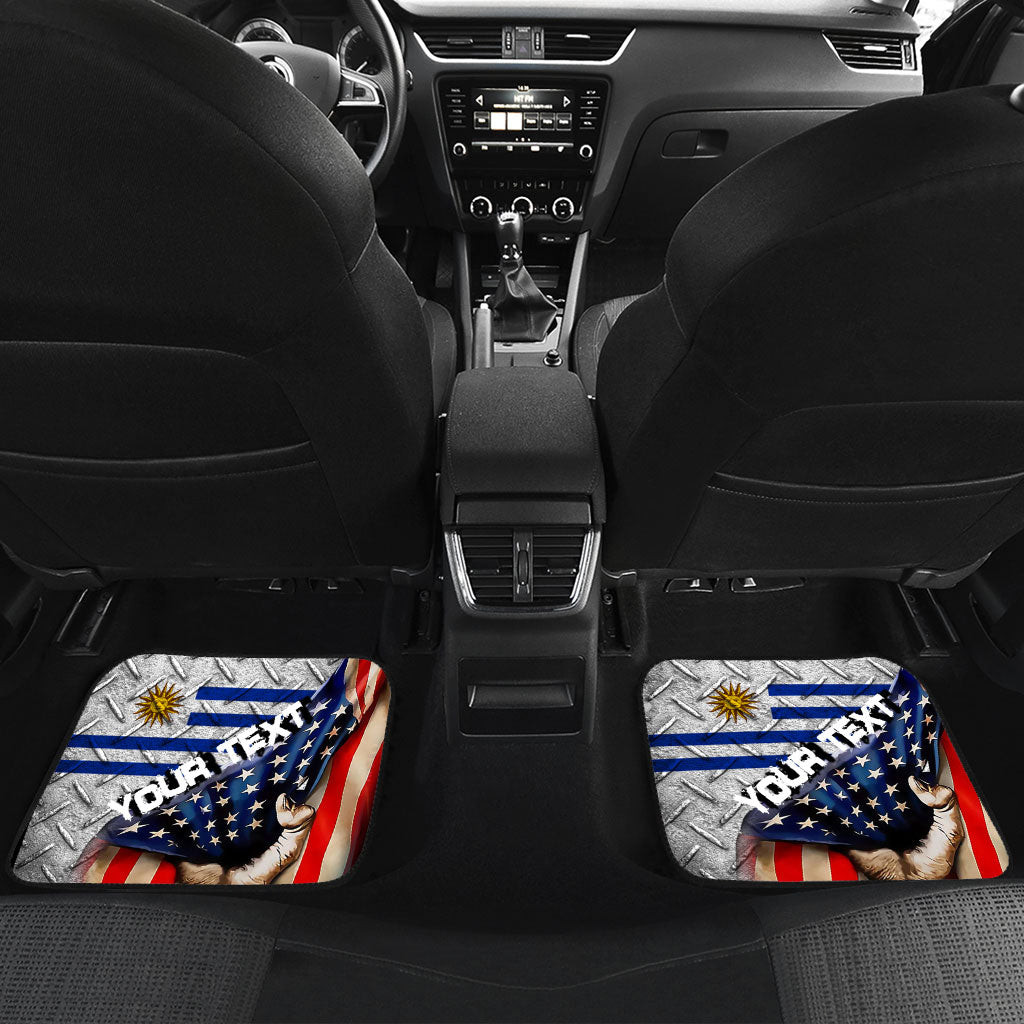 Uruguay Front and Back Car Mat - America is a Part My Soul A7