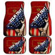 Montenegro Front and Back Car Mat - America is a Part My Soul A7 | AmericansPower