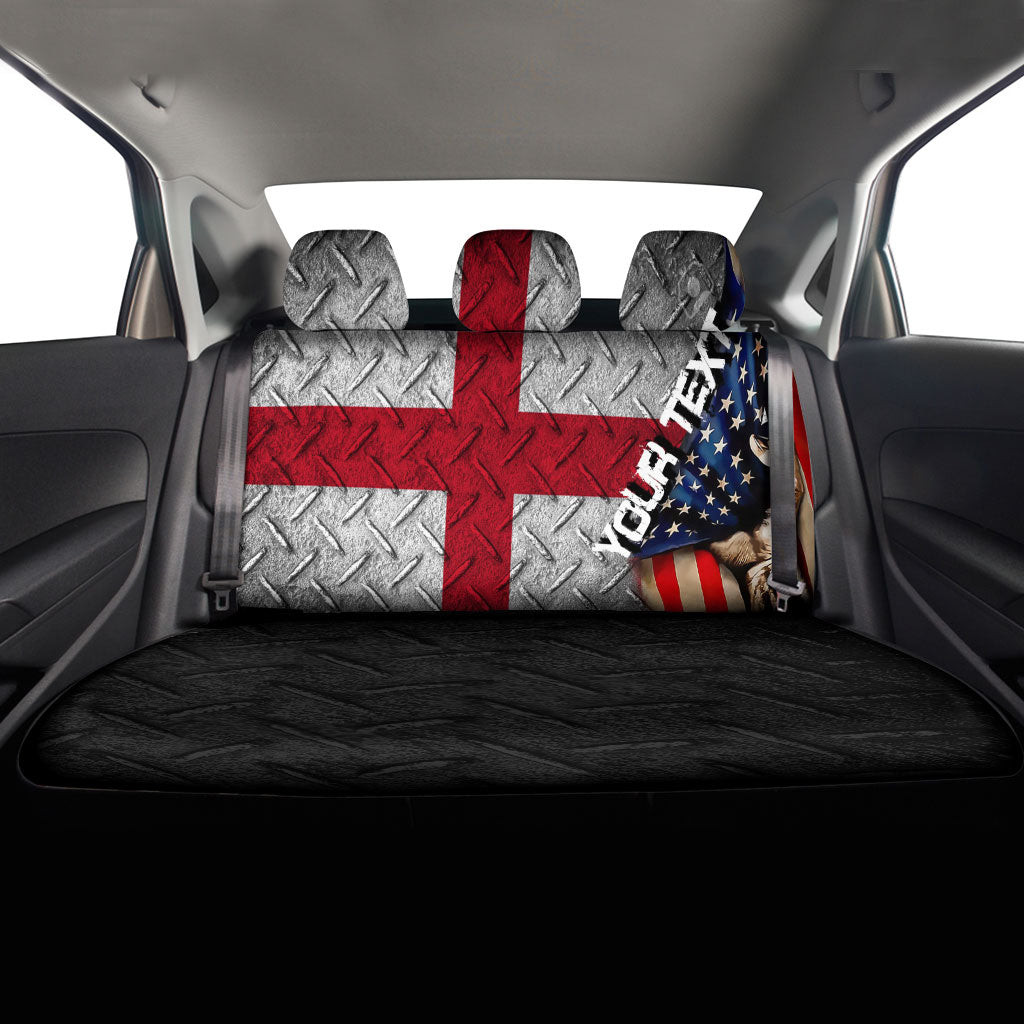 England Car Seat Covers - America is a Part My Soul A7