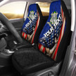Connecticut Car Seat Covers - America is a Part My Soul A7