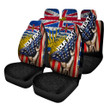 Canada Flag Of British Columbia Car Seat Covers - America is a Part My Soul A7