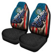 America Flag Of South Dakota Car Seat Covers - America is a Part My Soul A7 | AmericansPower