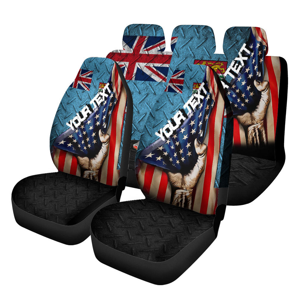 Fiji Car Seat Covers - America is a Part My Soul A7