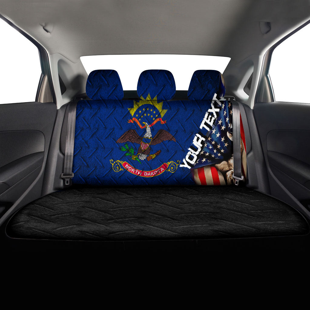America Flag Of North Dakota Car Seat Covers - America is a Part My Soul A7