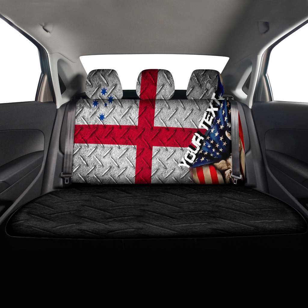 Australia Australian English Heritage Flag Car Seat Covers - America is a Part My Soul A7