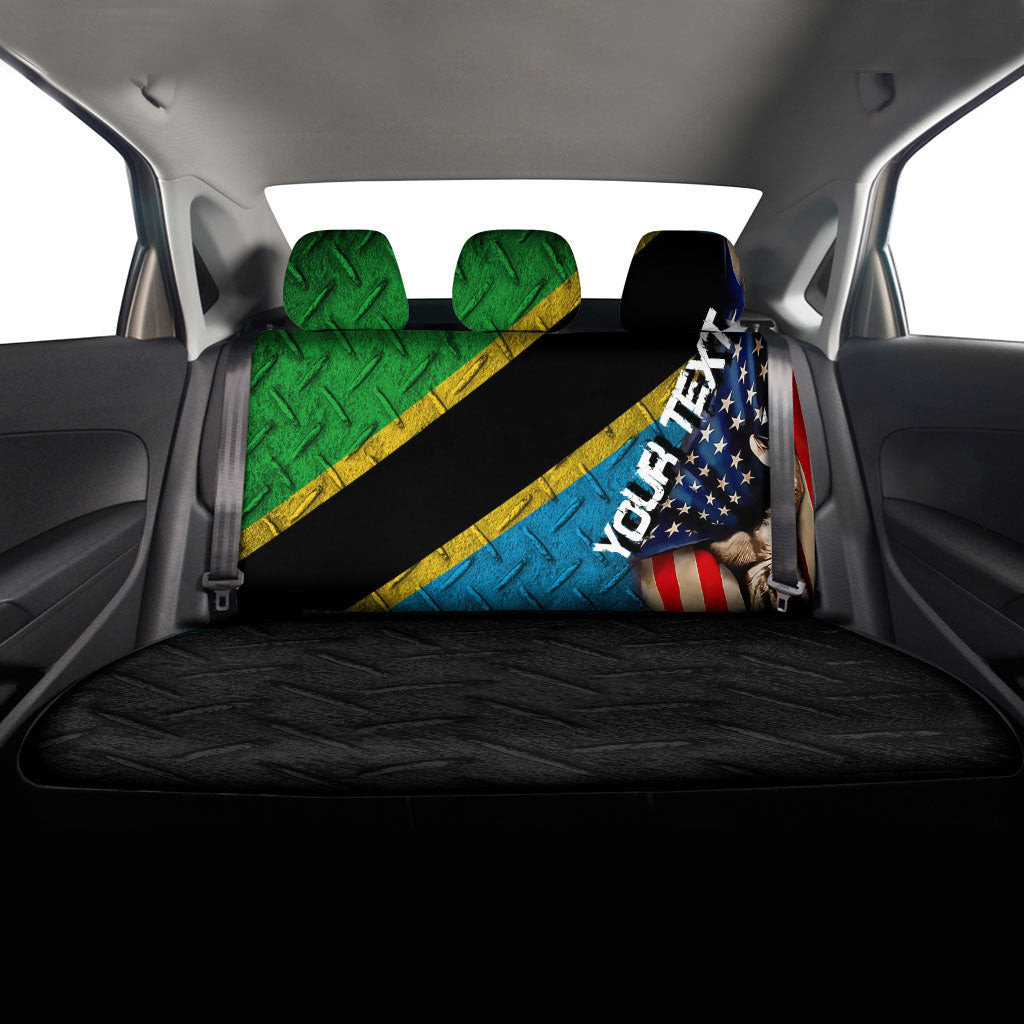 Tanzania Car Seat Covers - America is a Part My Soul A7