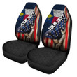 Wake Island Car Seat Covers - America is a Part My Soul A7 | AmericansPower