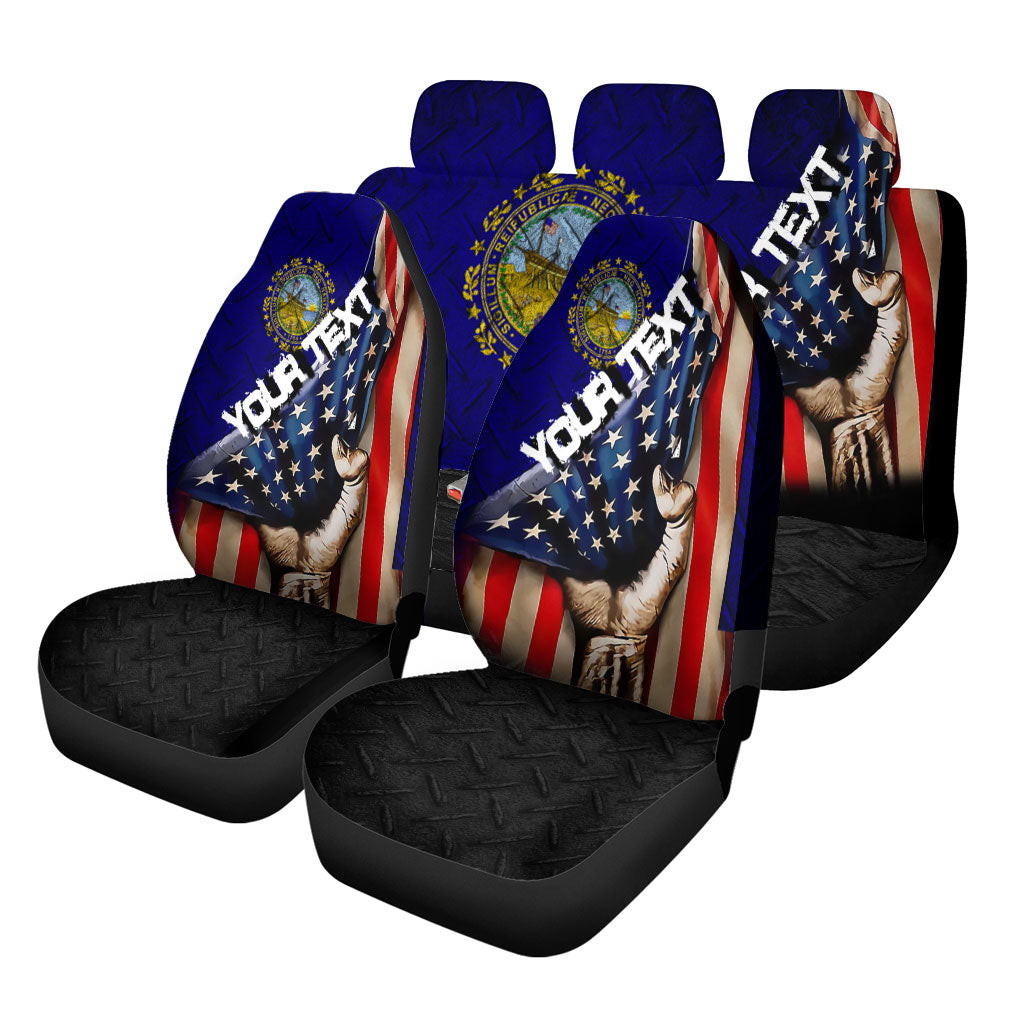 New Hampshire 1909 1931 Car Seat Covers - America is a Part My Soul A7