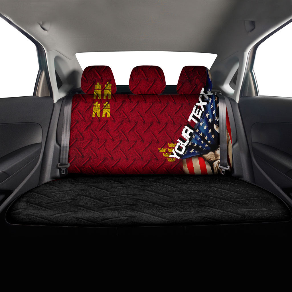 Murcia Car Seat Covers - America is a Part My Soul A7