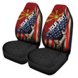 North Macedonia Car Seat Covers - America is a Part My Soul A7 | AmericansPower