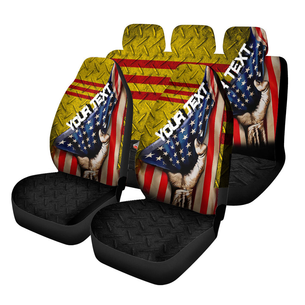 Republic Of Vietnam Car Seat Covers - America is a Part My Soul A7