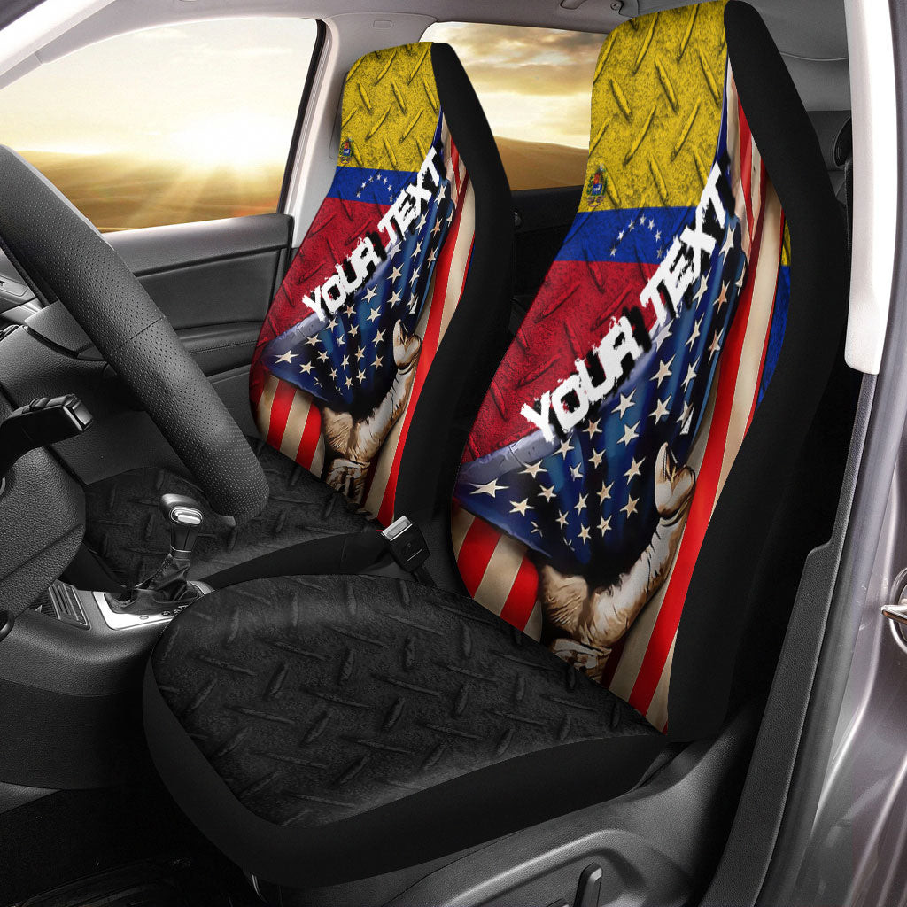 Venezuela Car Seat Covers - America is a Part My Soul A7