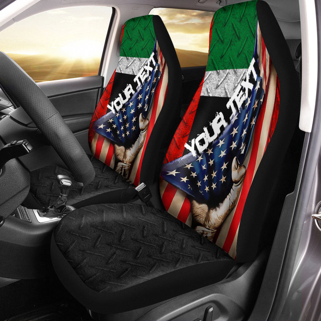 United Arab Emirates Car Seat Covers - America is a Part My Soul A7