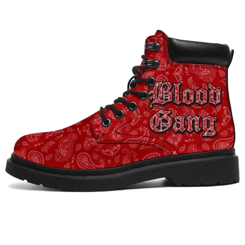 Blood Gang Skull All-Season Boots A31