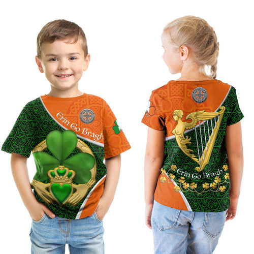 Ireland T-shirt Kid, Irish St Patrick's Day A22