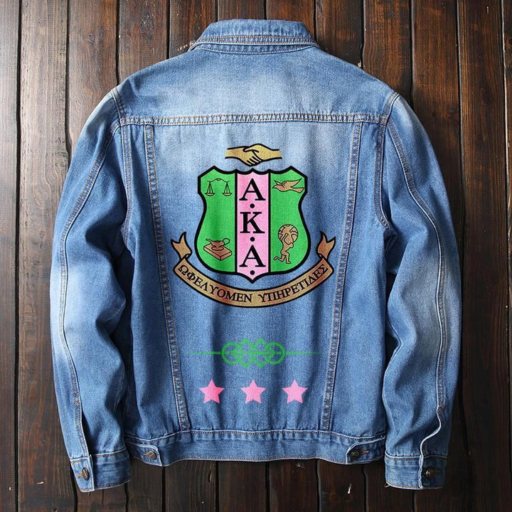 Alpha Kappa Alpha Denim Jacket