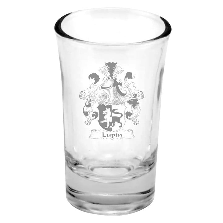 AmericansPower Germany Drinkware - Lupin German Family Crest Dessert Shot Glass A7 | AmericansPower