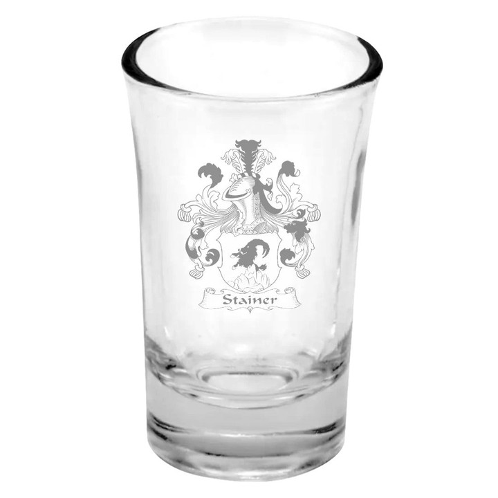 AmericansPower Germany Drinkware - Stainer German Family Crest Dessert Shot Glass A7 | AmericansPower
