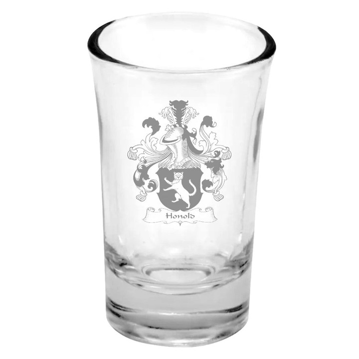 AmericansPower Germany Drinkware - Honold German Family Crest Dessert Shot Glass A7 | AmericansPower