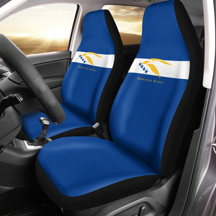 AmericansPower Car Seat Covers (Set of 2) - Flag of Johnston Atoll Car Seat Covers A7 | AmericansPower
