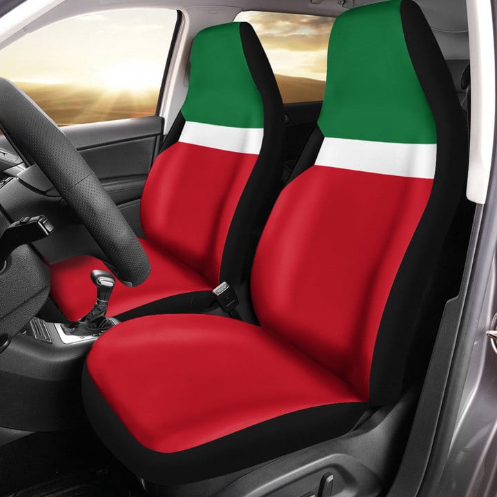 AmericansPower Car Seat Covers (Set of 2) - Flag of Kuwait Car Seat Covers A7 | AmericansPower
