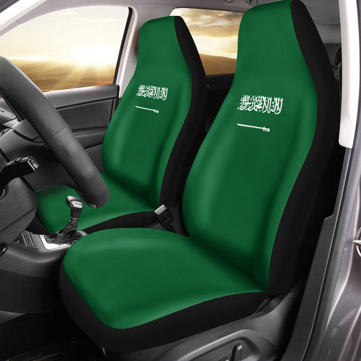 AmericansPower Car Seat Covers (Set of 2) - Flag of Saudi Arabia Car Seat Covers A7 | AmericansPower