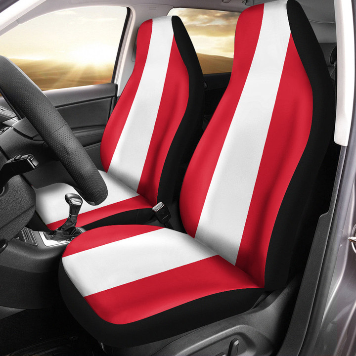 AmericansPower Car Seat Covers (Set of 2) - Flag of Peru Car Seat Covers A7 | AmericansPower