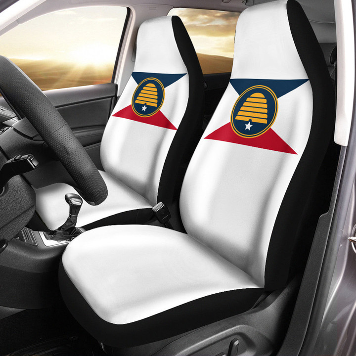 AmericansPower Car Seat Covers (Set of 2) - Flag Of Utah 2021 Car Seat Covers A7 | AmericansPower