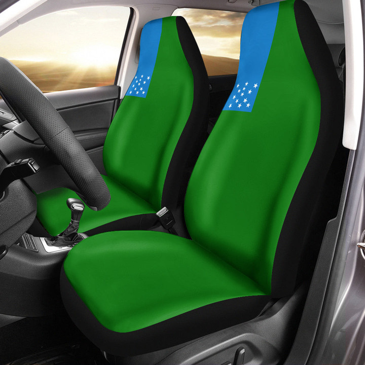AmericansPower Car Seat Covers (Set of 2) - Flag Of The Vermont Republic Car Seat Covers A7 | AmericansPower