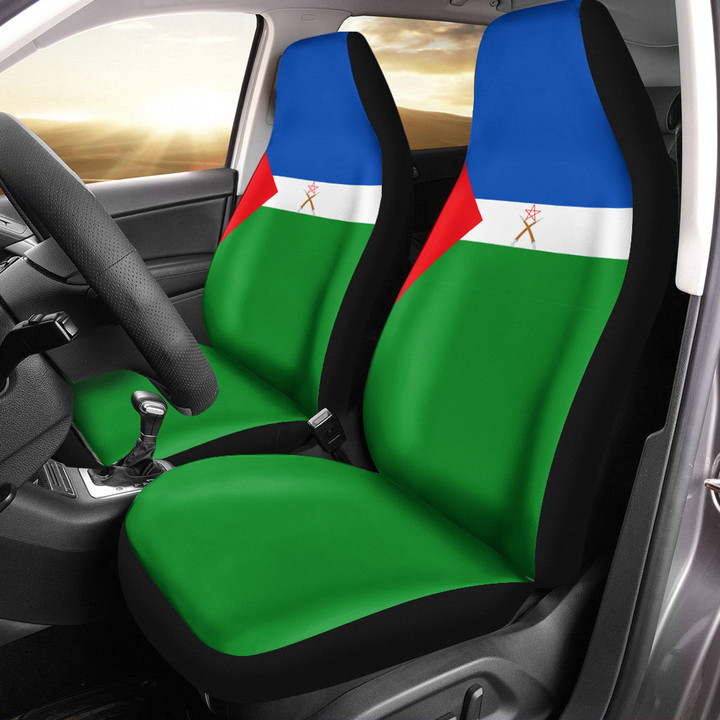 AmericansPower Car Seat Covers (Set of 2) - Ethiopia Flag Of The Afar Region Car Seat Covers A7 | AmericansPower