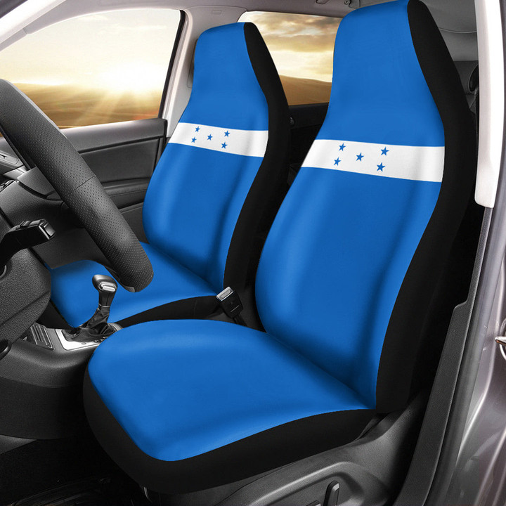 AmericansPower Car Seat Covers (Set of 2) - Flag of Honduras Car Seat Covers A7 | AmericansPower