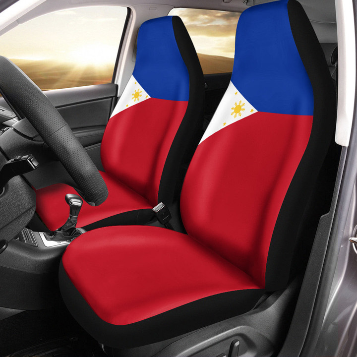 AmericansPower Car Seat Covers (Set of 2) - Flag of Philippines Car Seat Covers A7 | AmericansPower