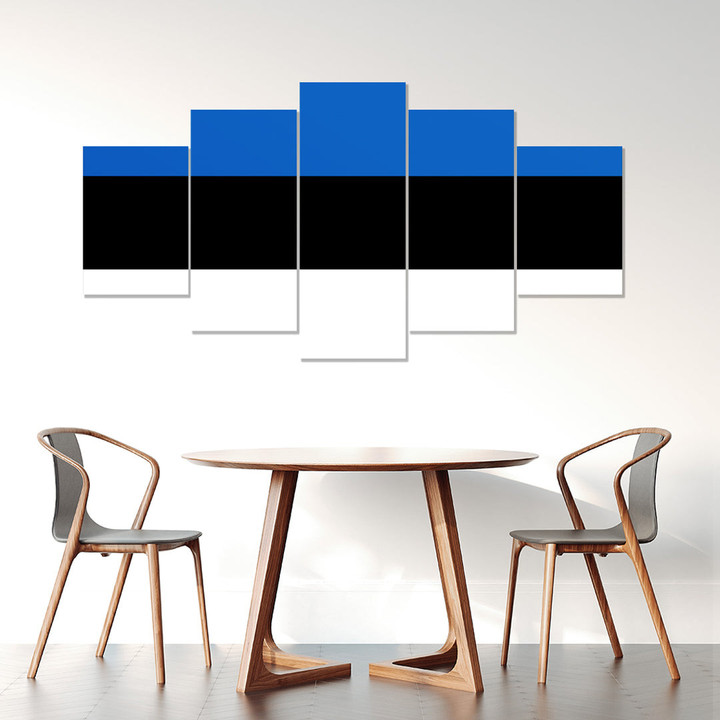 AmericansPower Canvas Wall Art - Flag of Estonia Car Seat Covers A7 | AmericansPower