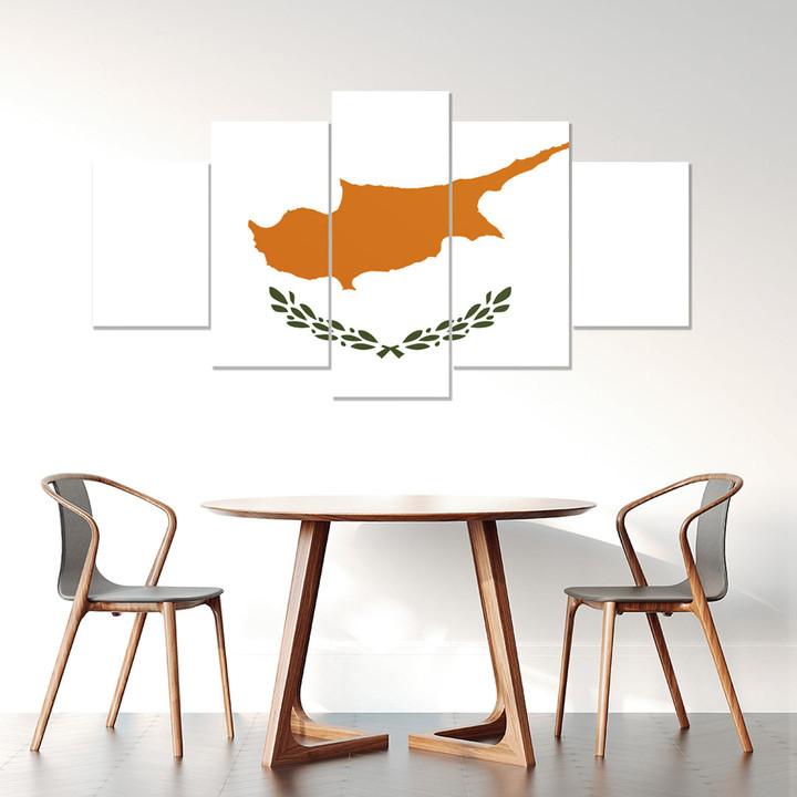 AmericansPower Canvas Wall Art - Flag of Cyprus Car Seat Covers A7 | AmericansPower