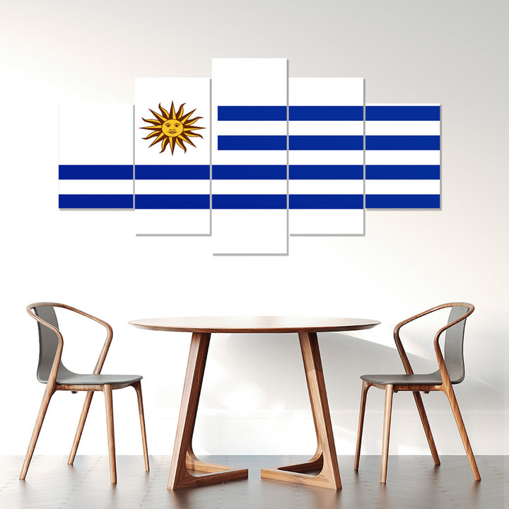 AmericansPower Canvas Wall Art - Flag of Uruguay Car Seat Covers A7 | AmericansPower