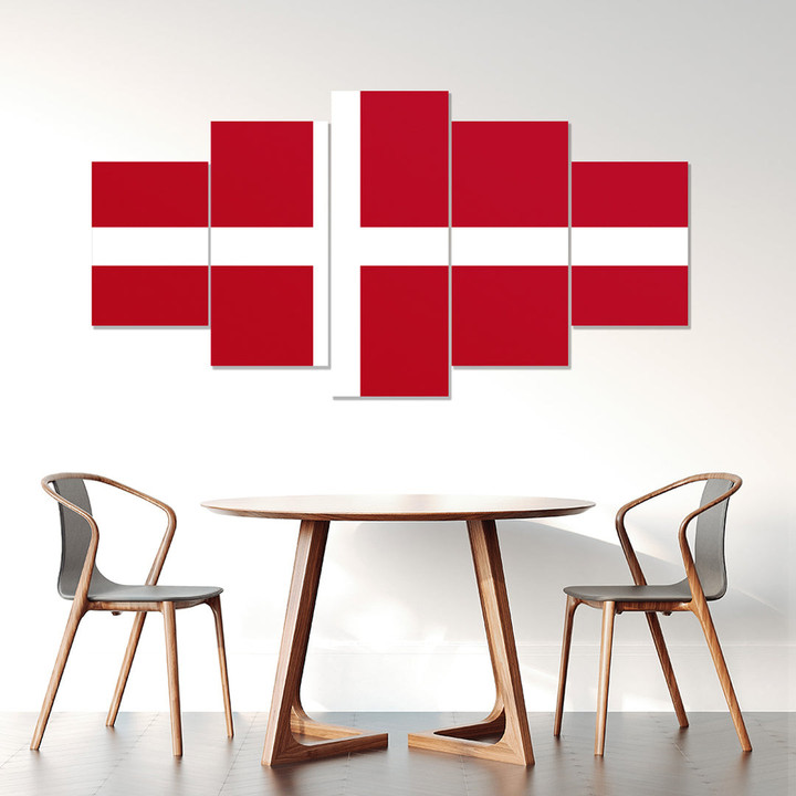 AmericansPower Canvas Wall Art - Flag of Denmark Car Seat Covers A7 | AmericansPower