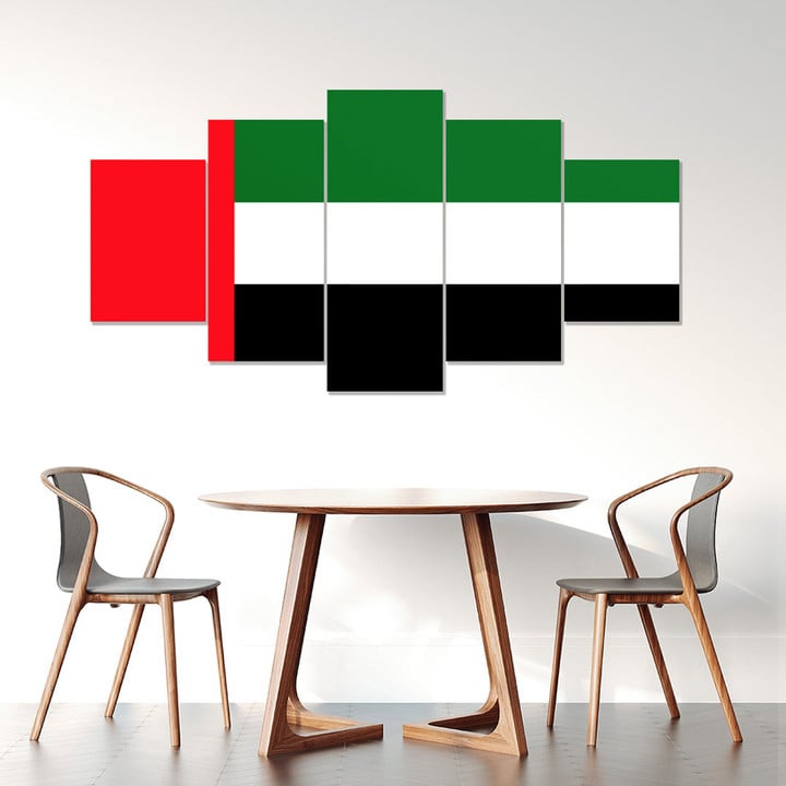 AmericansPower Canvas Wall Art - Flag of United Arab Emirates Car Seat Covers A7 | AmericansPower