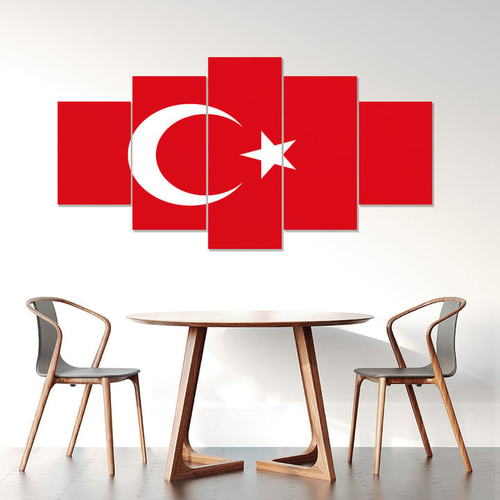 AmericansPower Canvas Wall Art - Flag of Turkey Car Seat Covers A7 | AmericansPower