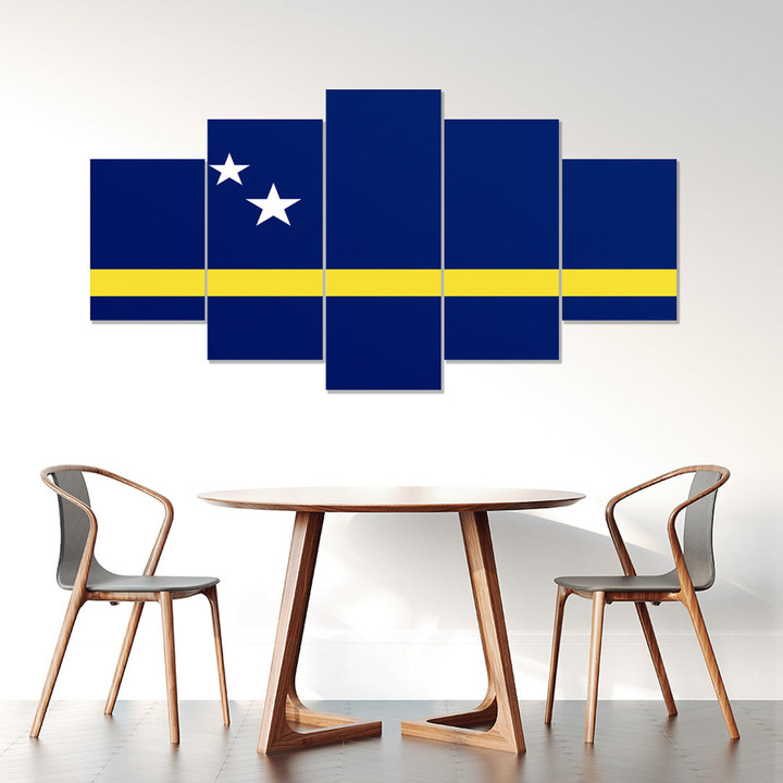 AmericansPower Canvas Wall Art - Flag of Curacao Car Seat Covers A7 | AmericansPower