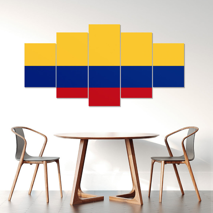 AmericansPower Canvas Wall Art - Flag of Colombia Car Seat Covers A7 | AmericansPower