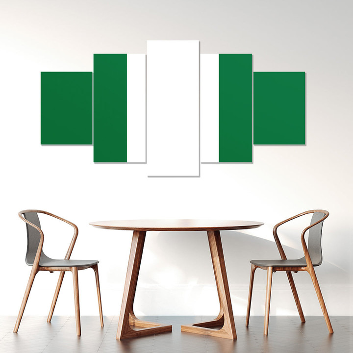 AmericansPower Canvas Wall Art - Flag of Nigeria Car Seat Covers A7 | AmericansPower