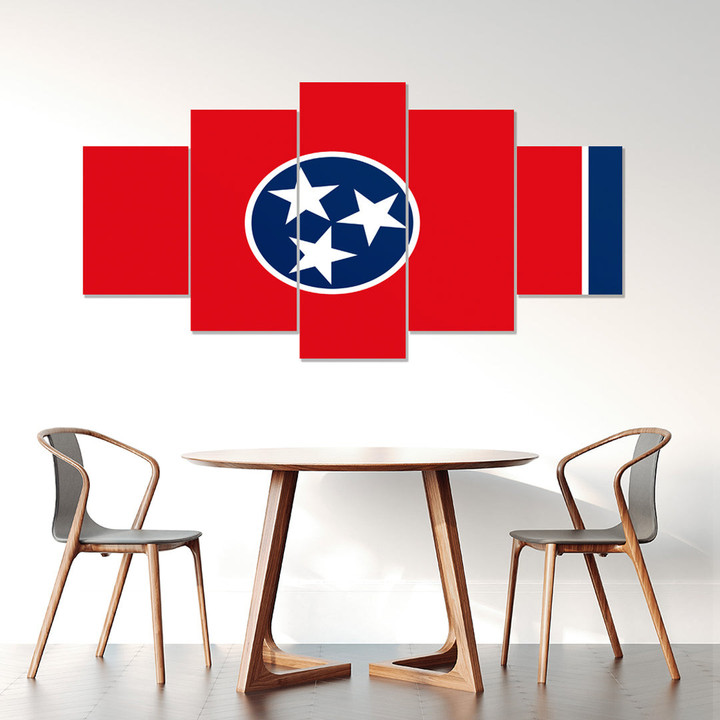 AmericansPower Canvas Wall Art - Flag Of Tennessee Car Seat Covers A7 | AmericansPower