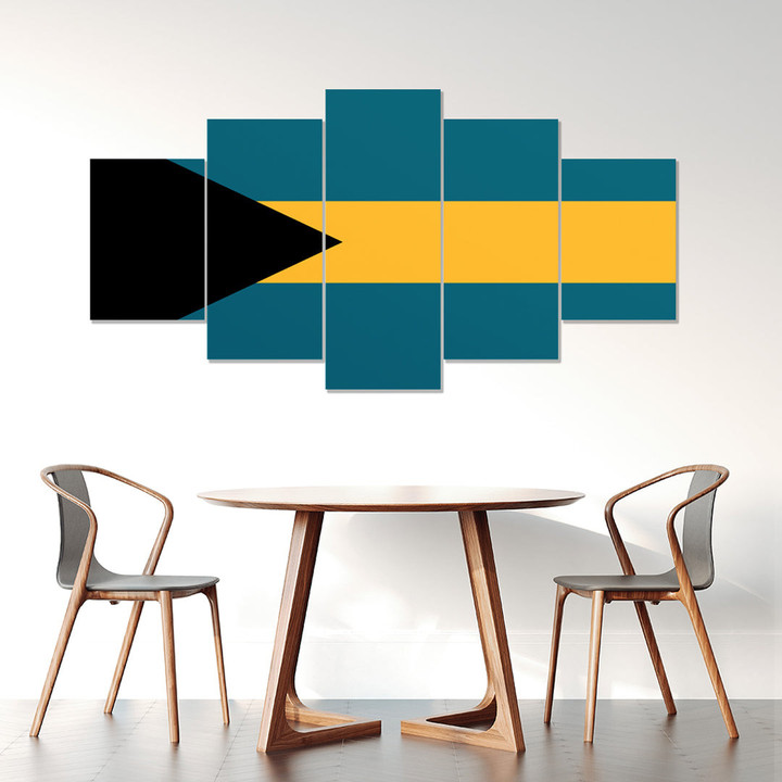 AmericansPower Canvas Wall Art - Flag of The Bahamas Car Seat Covers A7 | AmericansPower