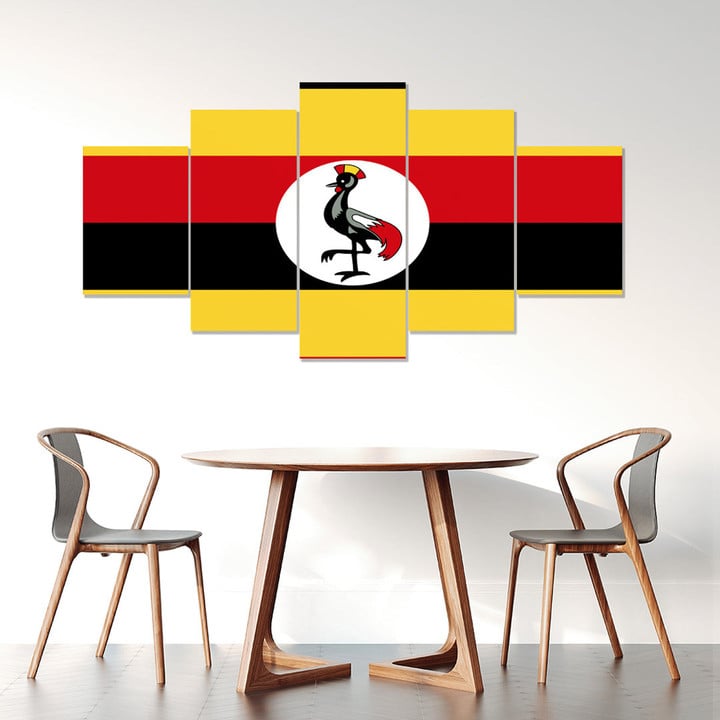 AmericansPower Canvas Wall Art - Flag of Uganda Car Seat Covers A7 | AmericansPower
