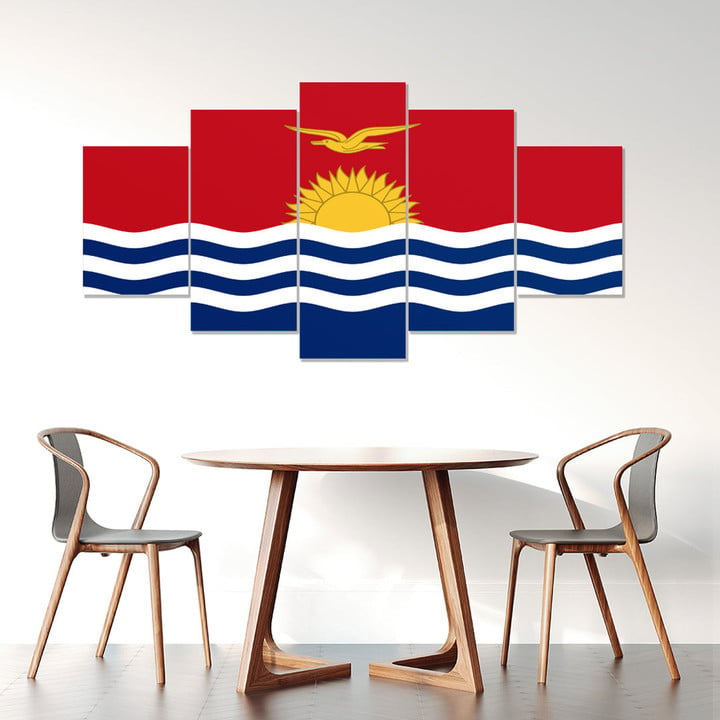 AmericansPower Canvas Wall Art - Flag of Kiribati Car Seat Covers A7 | AmericansPower
