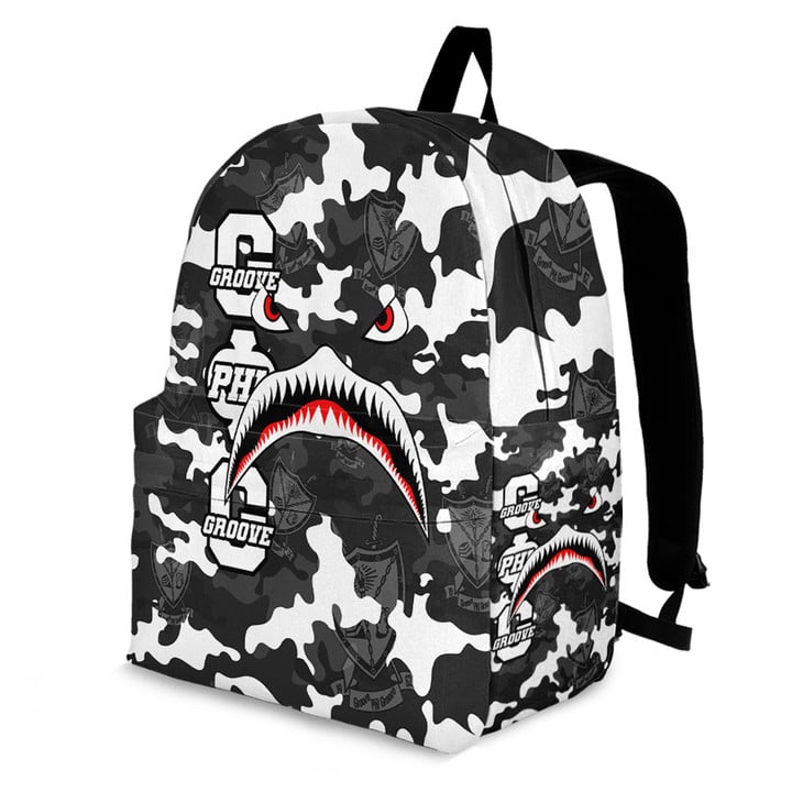 AmericansPower Backpack - Groove Phi Groove Full Camo Shark Backpack | AmericansPower
