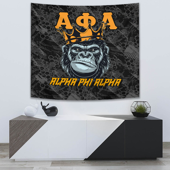 AmericansPower Tapestry - Alpha Phi Alpha Ape Tapestry | AmericansPower
