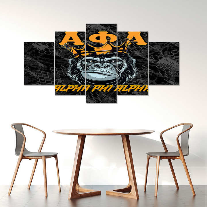 AmericansPower Canvas Wall Art - Alpha Phi Alpha Ape Canvas Wall Art | AmericansPower
