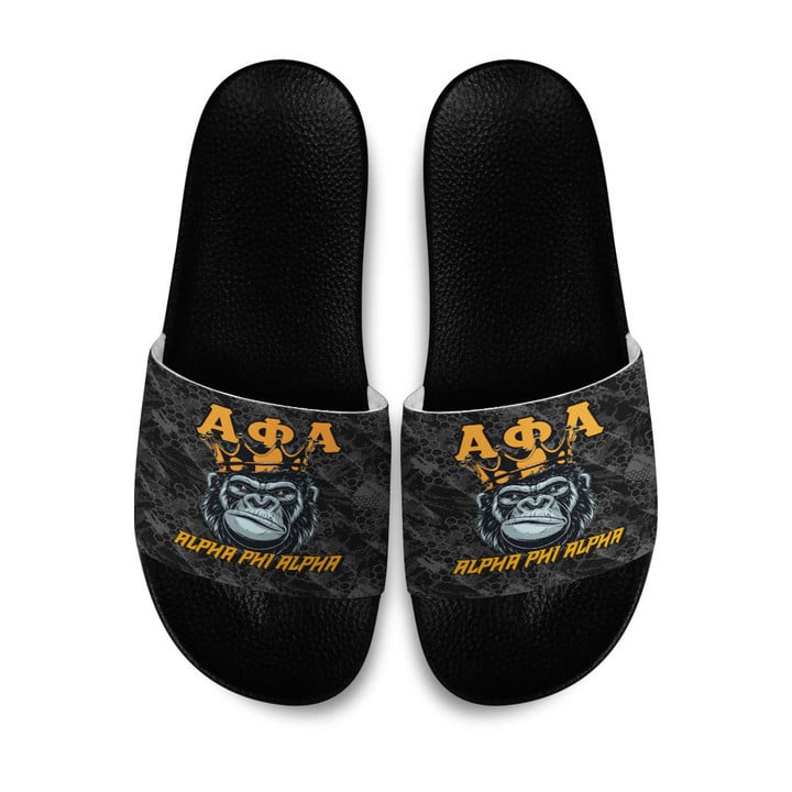 AmericansPower Slide Sandals - Alpha Phi Alpha Ape Slide Sandals | AmericansPower
