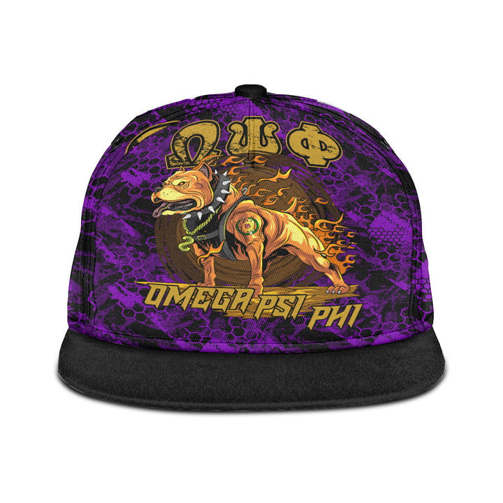 AmericansPower Snapback Hat - Omega Psi Phi Dog Snapback Hat | AmericansPower
